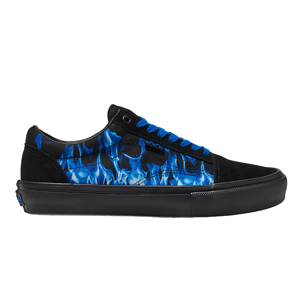 Old skool vans blue black best sale