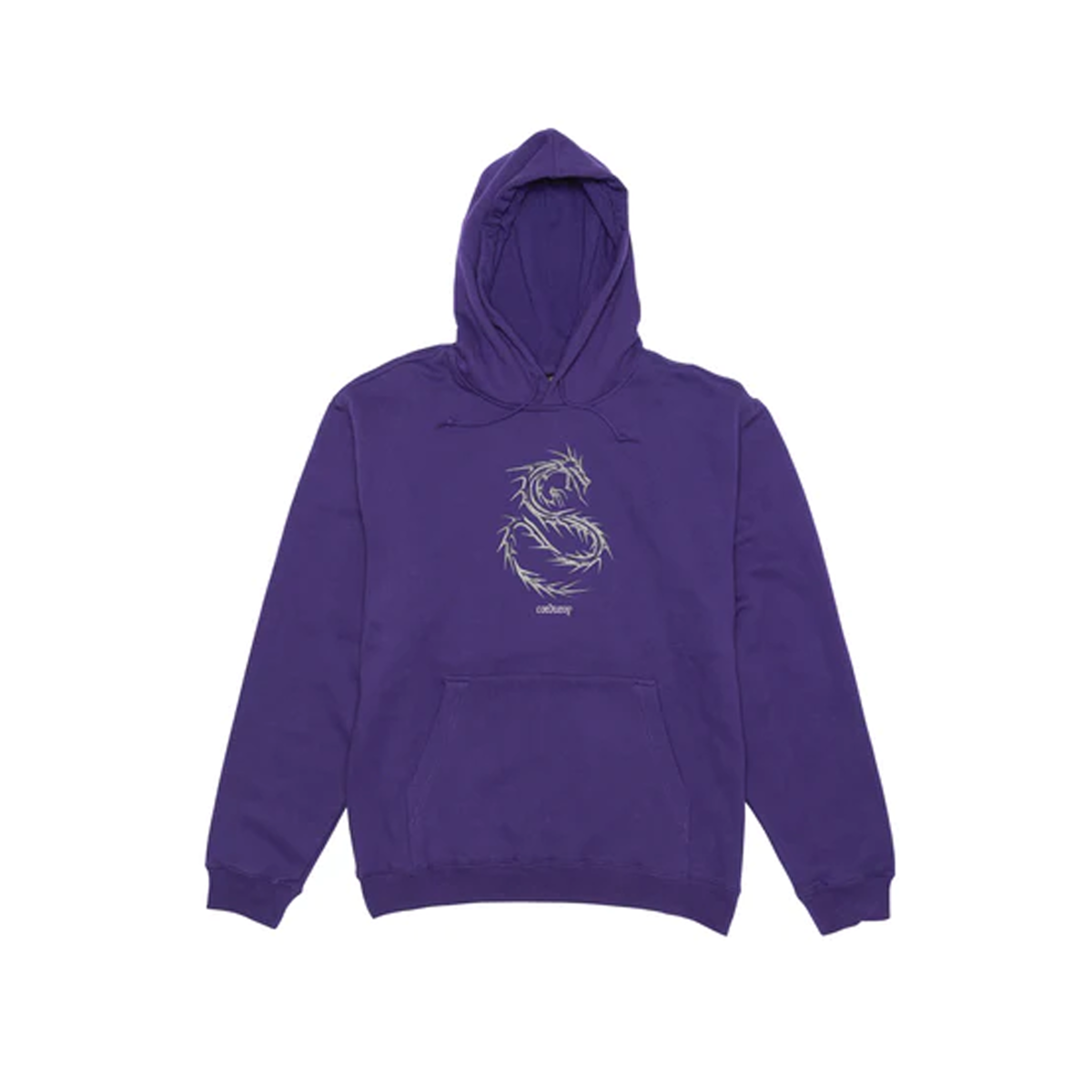 Corduroy Chrome Hoodie - Purple