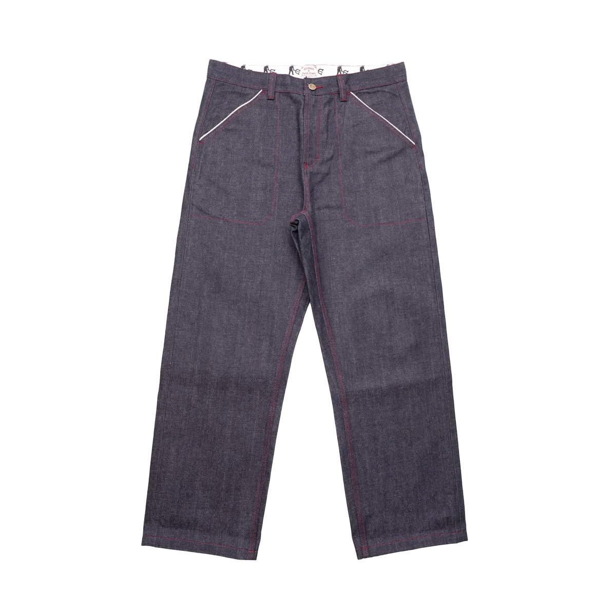 Passport x Evisen Selvedge Denim Workers Club Pants - Raw Denim