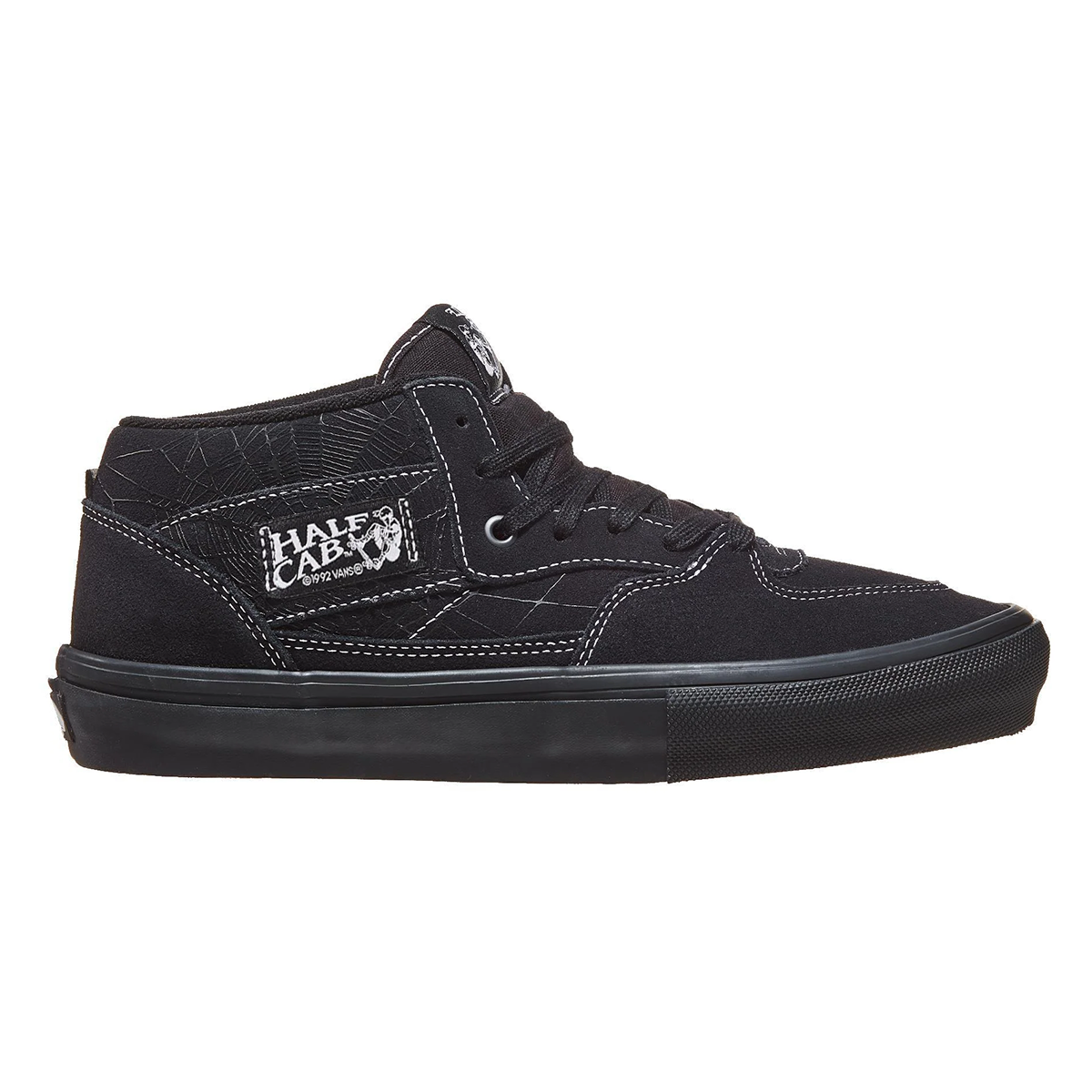 Vans Skate Half Cab Shoes Web Dark Grey Black Directive Boardshop