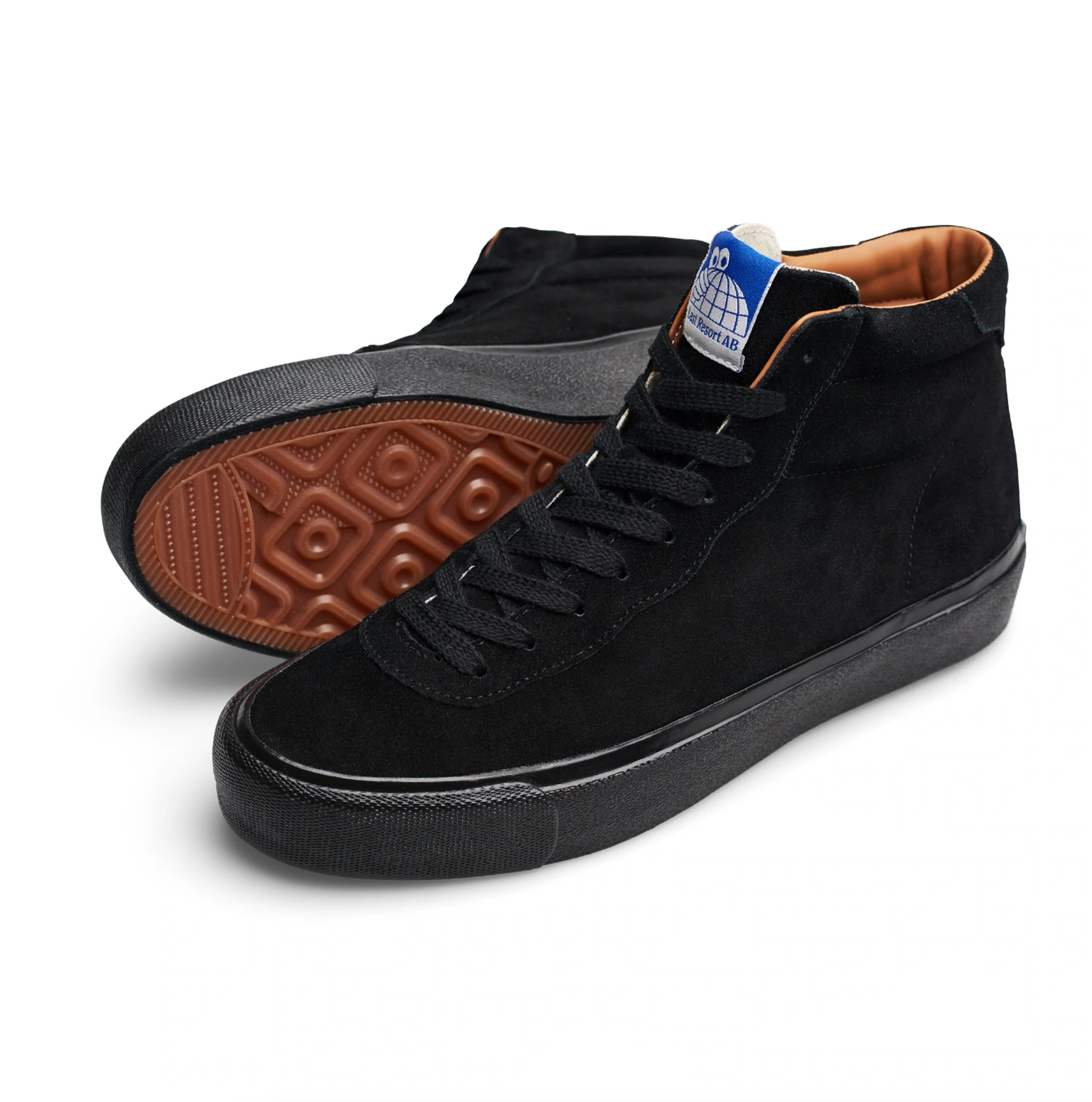 Last Resort VM001 Suede Hi Shoes - Black/Black