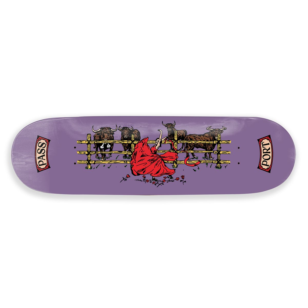 Passport Red Flag Skate Deck - Assorted Sizes