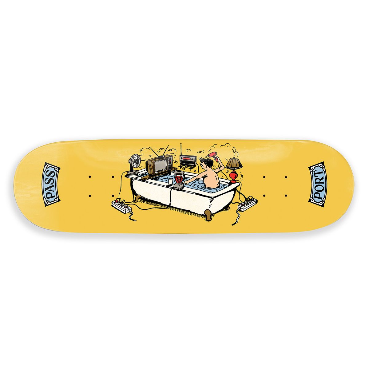 Passport Tub Time Skate Deck - 8.0