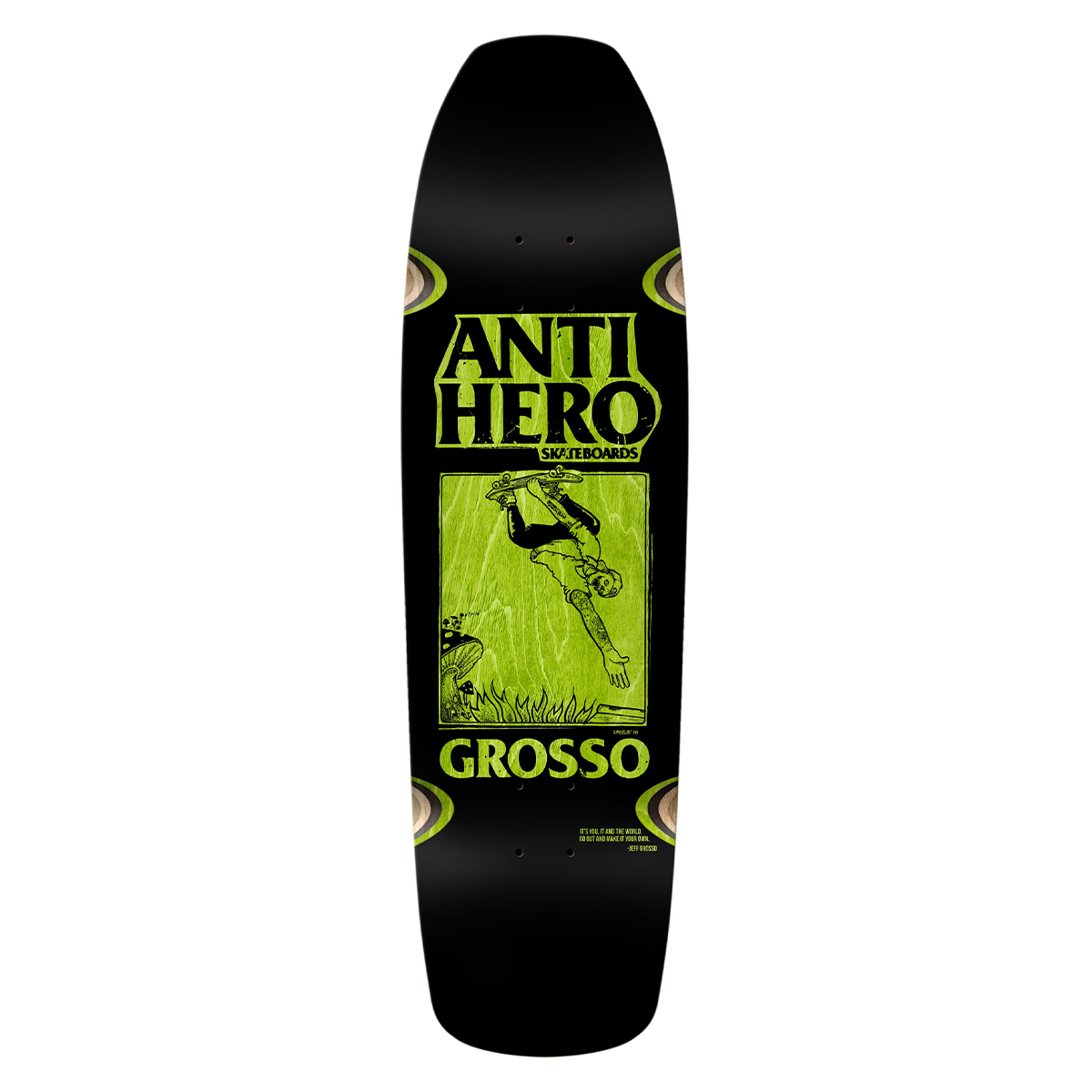 Antihero SSD 2025 Grosso Handplant Skate Deck - 9.25