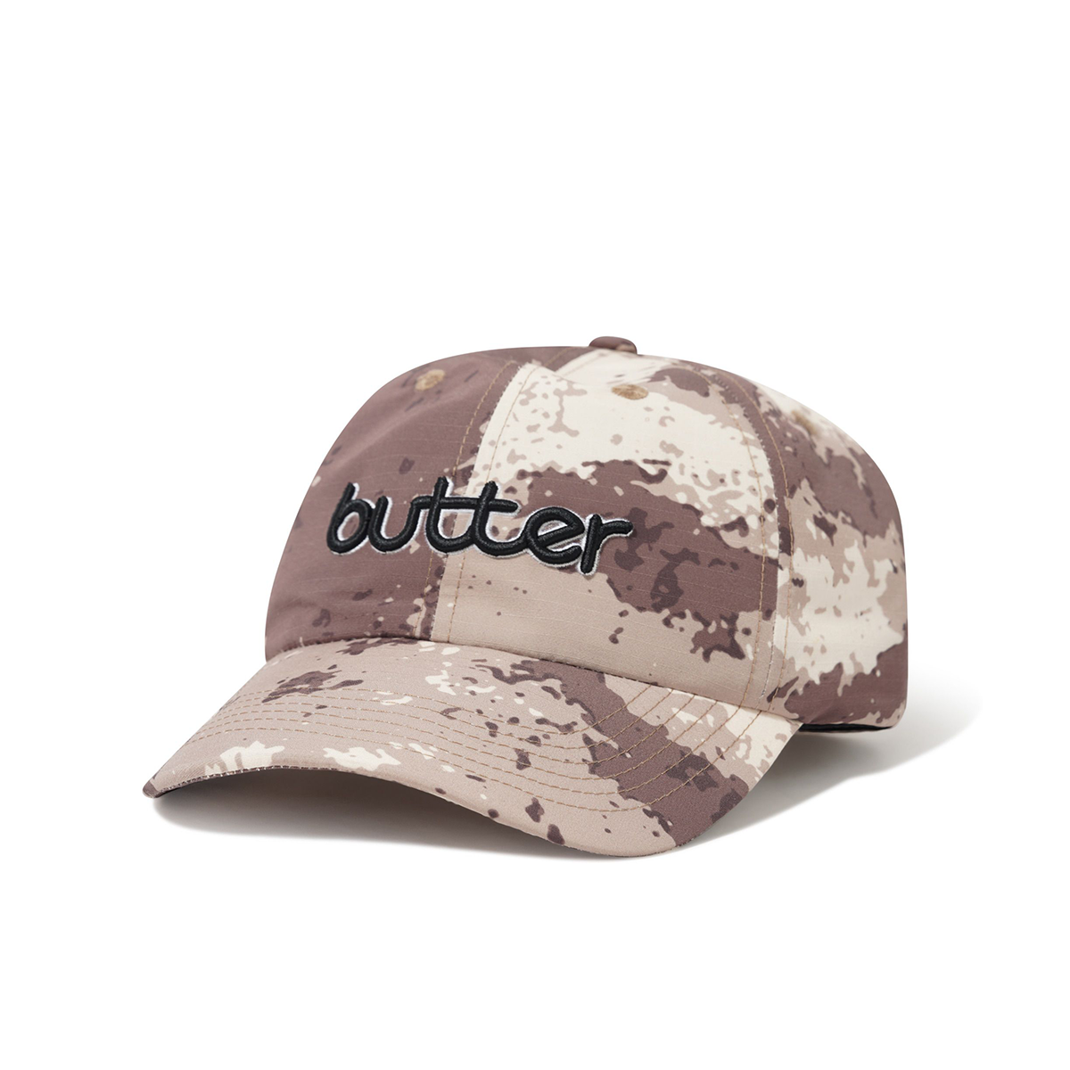 Butter Alpine 6 panel Hat - Camo