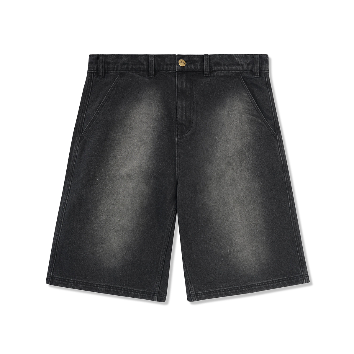 Butter Work Shorts - Distressed Black