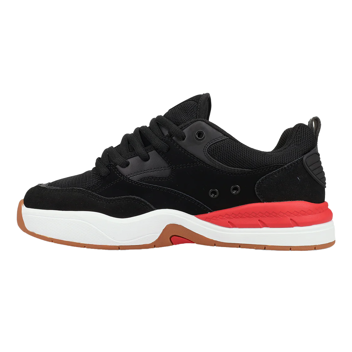 DC Ascend S Shoes - Black / Black / Red