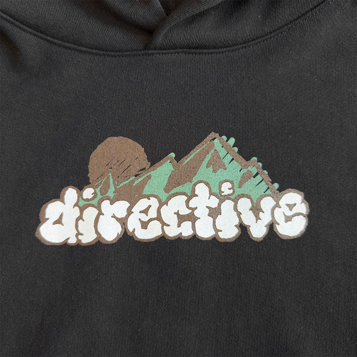 Directive Mountains Hoodie - Black