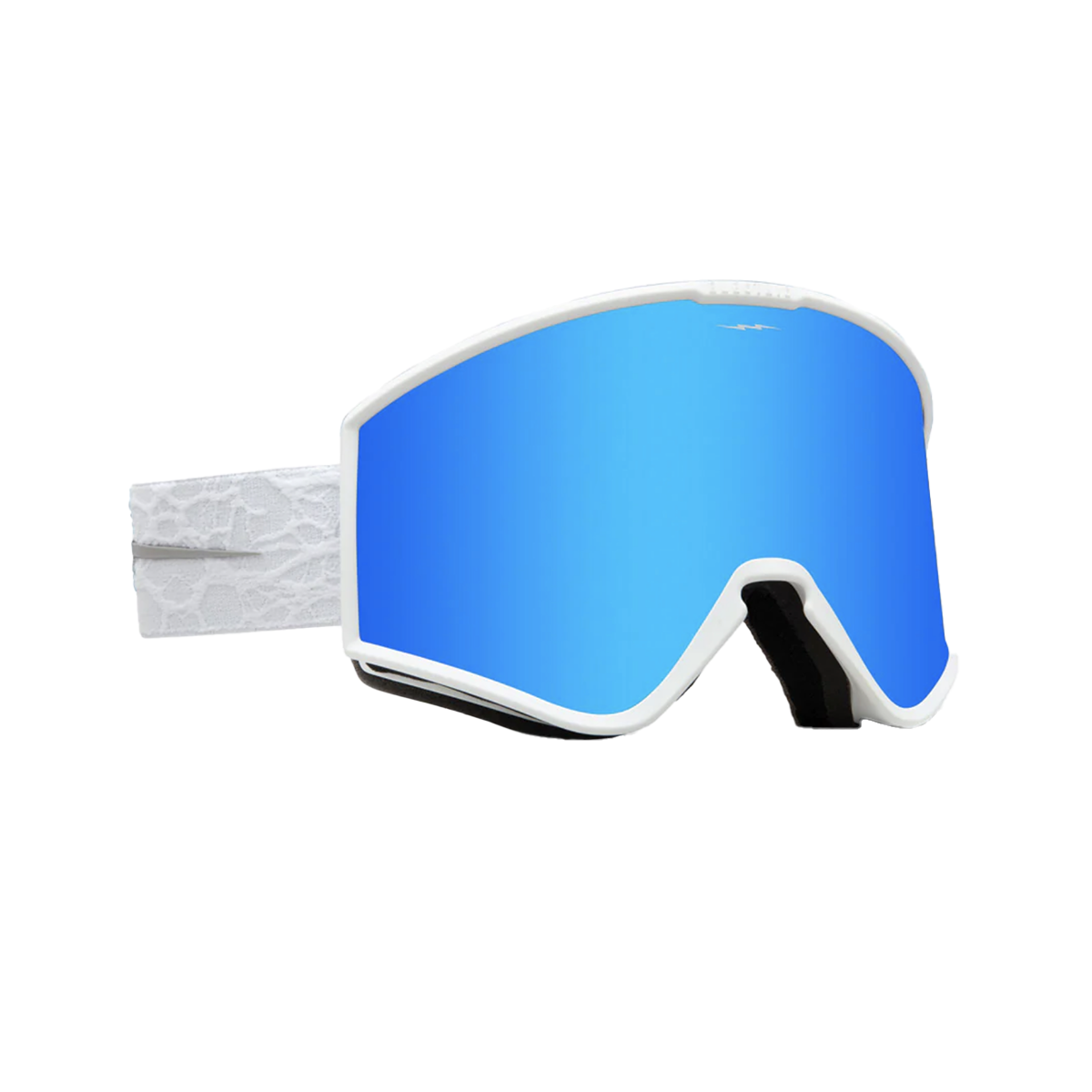 Electric Kleveland Goggles - Matte White Neuron / Blue Chrome