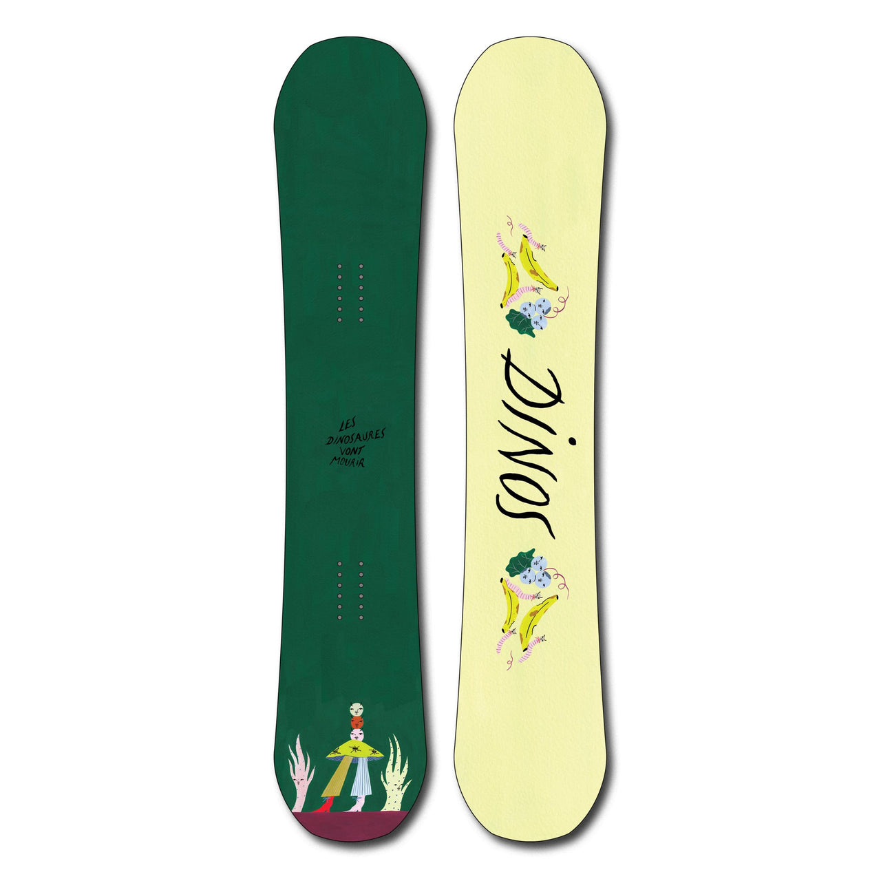 Dinosaurs Will Die 2025 BilBored Snowboard - Assorted Sizes