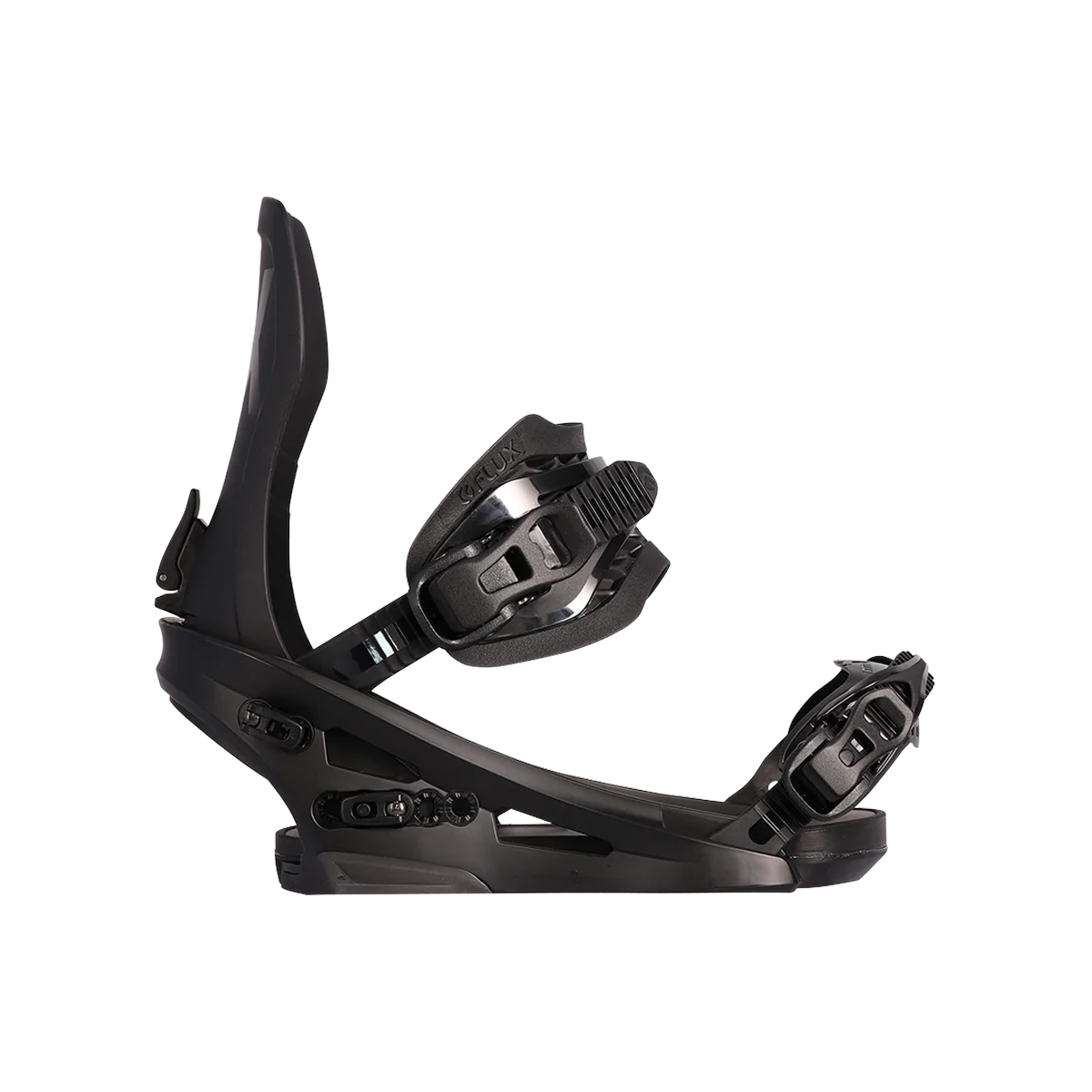 Flux 2024 XF Snowboard Bindings - Black - Directive Boardshop