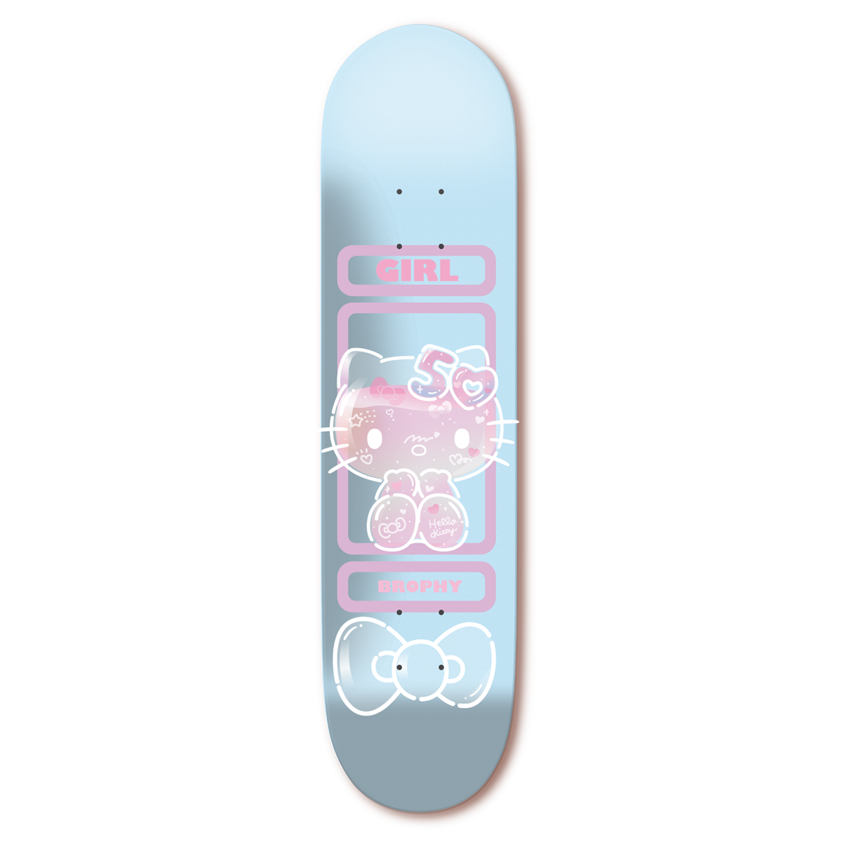 Girl Brophy Hello Kitty 50th Anniversary Skate Deck - Assorted Sizes