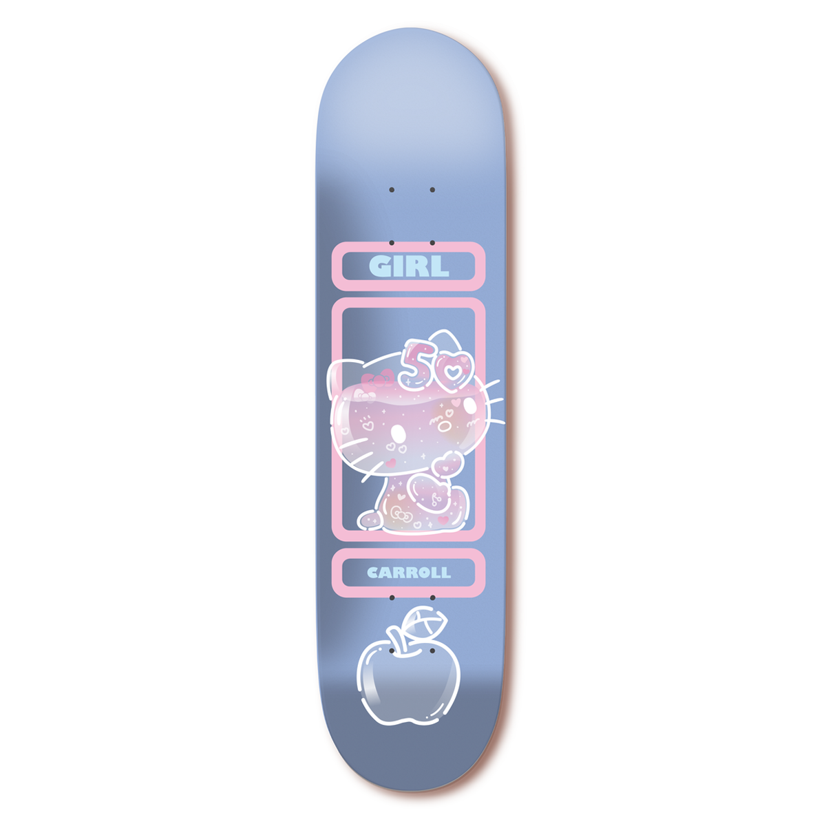 Girl Carroll Hello Kitty 50th Anniversary Skate Deck - 8.25