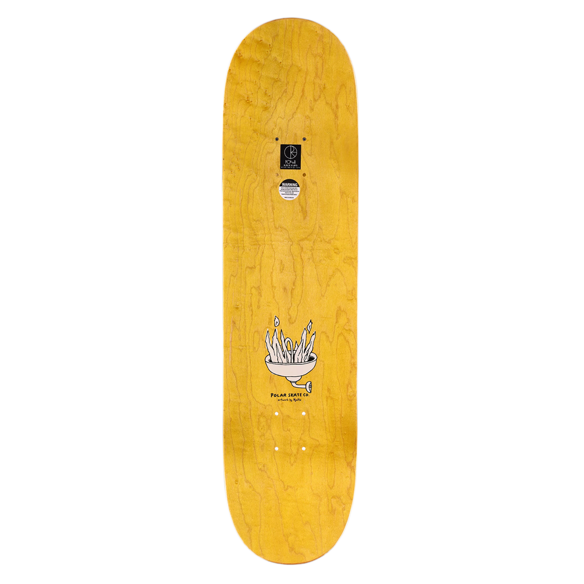 Polar Hjalte Halberg Fire Ride Skate Deck - 8.25