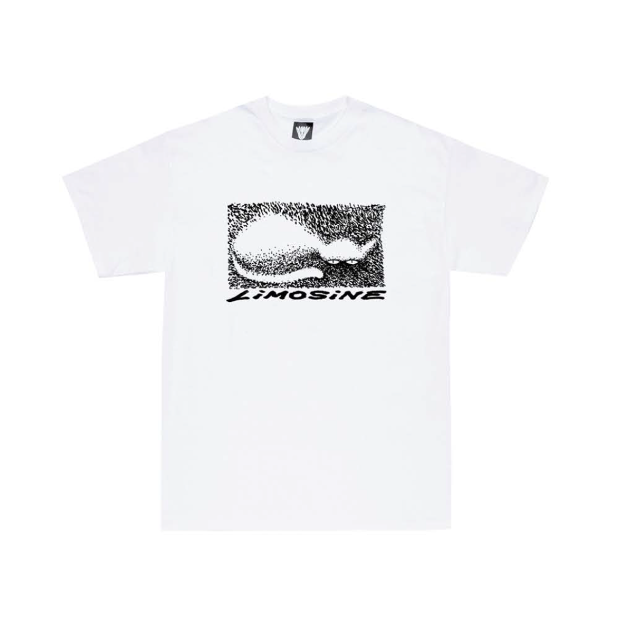 Limosine Cat T-Shirt - White