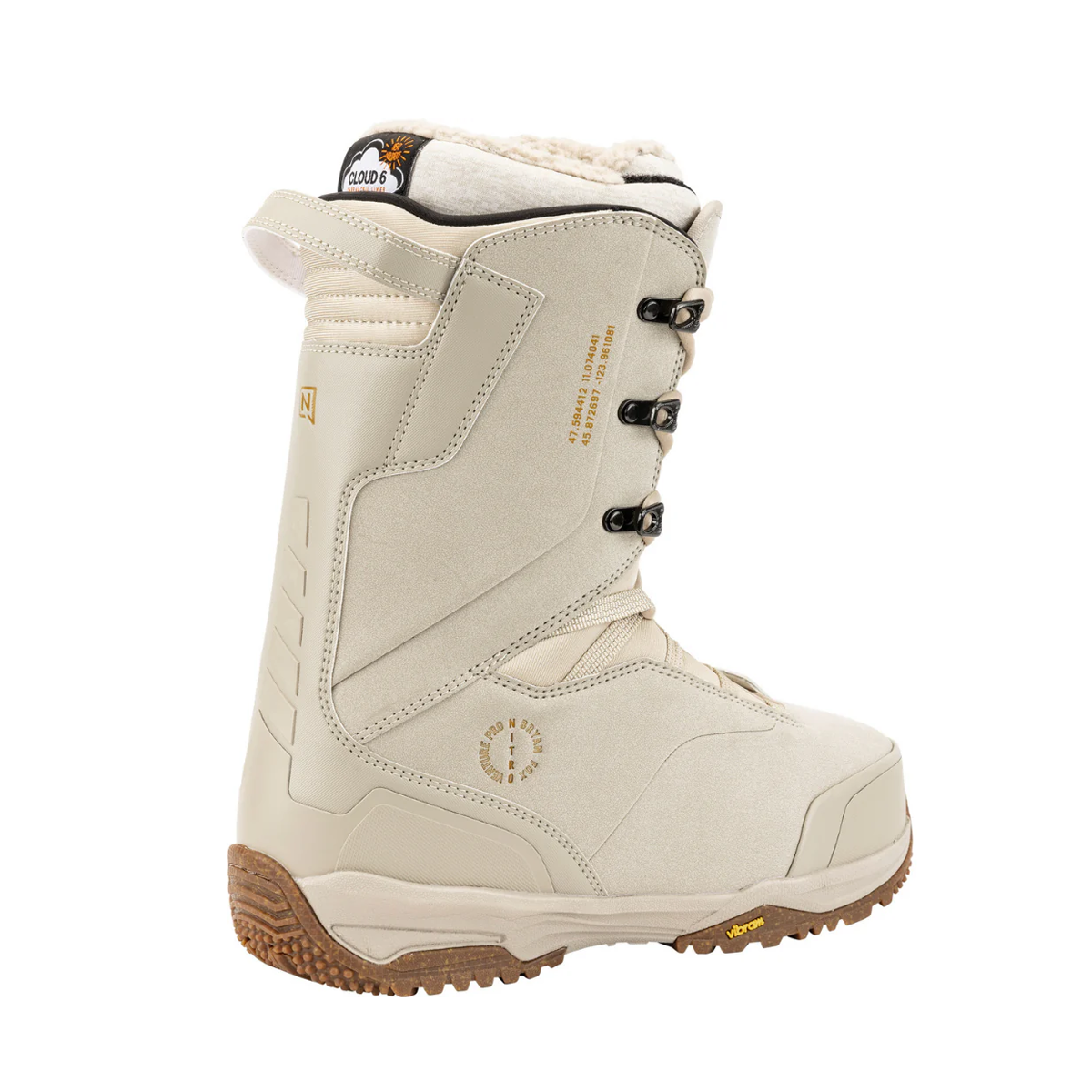 Nitro 2025 Venture Pro Lace Snowboard Boots - Desert Brian Fox