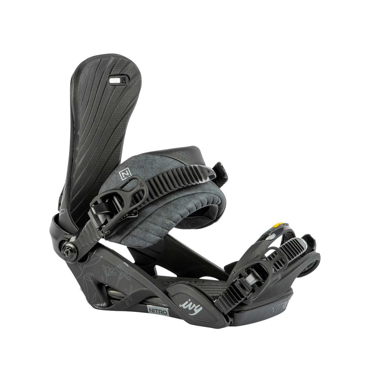 Nitro Women's 2024 Ivy Snowboard Bindings - Ultra Black