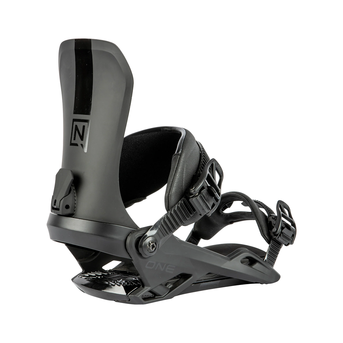 Nitro 2024 One Snowboard Bindings - Ultra Black