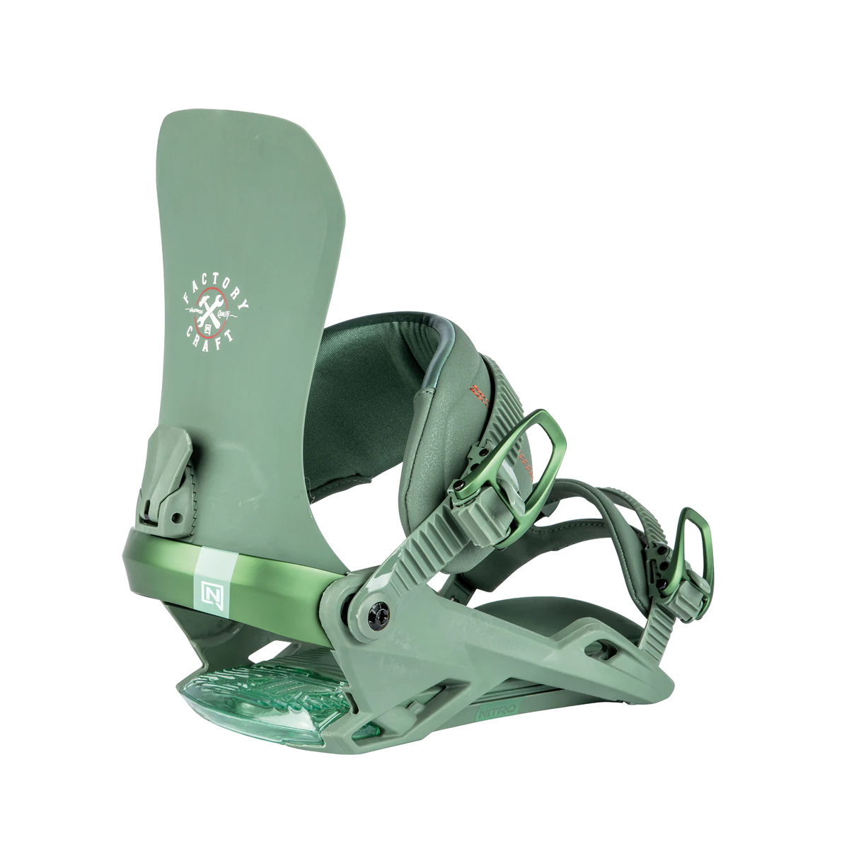 Nitro 2024 One Snowboard Bindings - Factory Craft Series