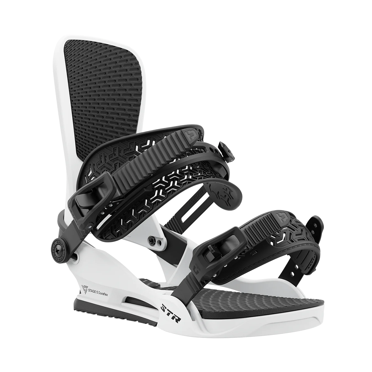 Union 2025 STR Snowboard Bindings - White