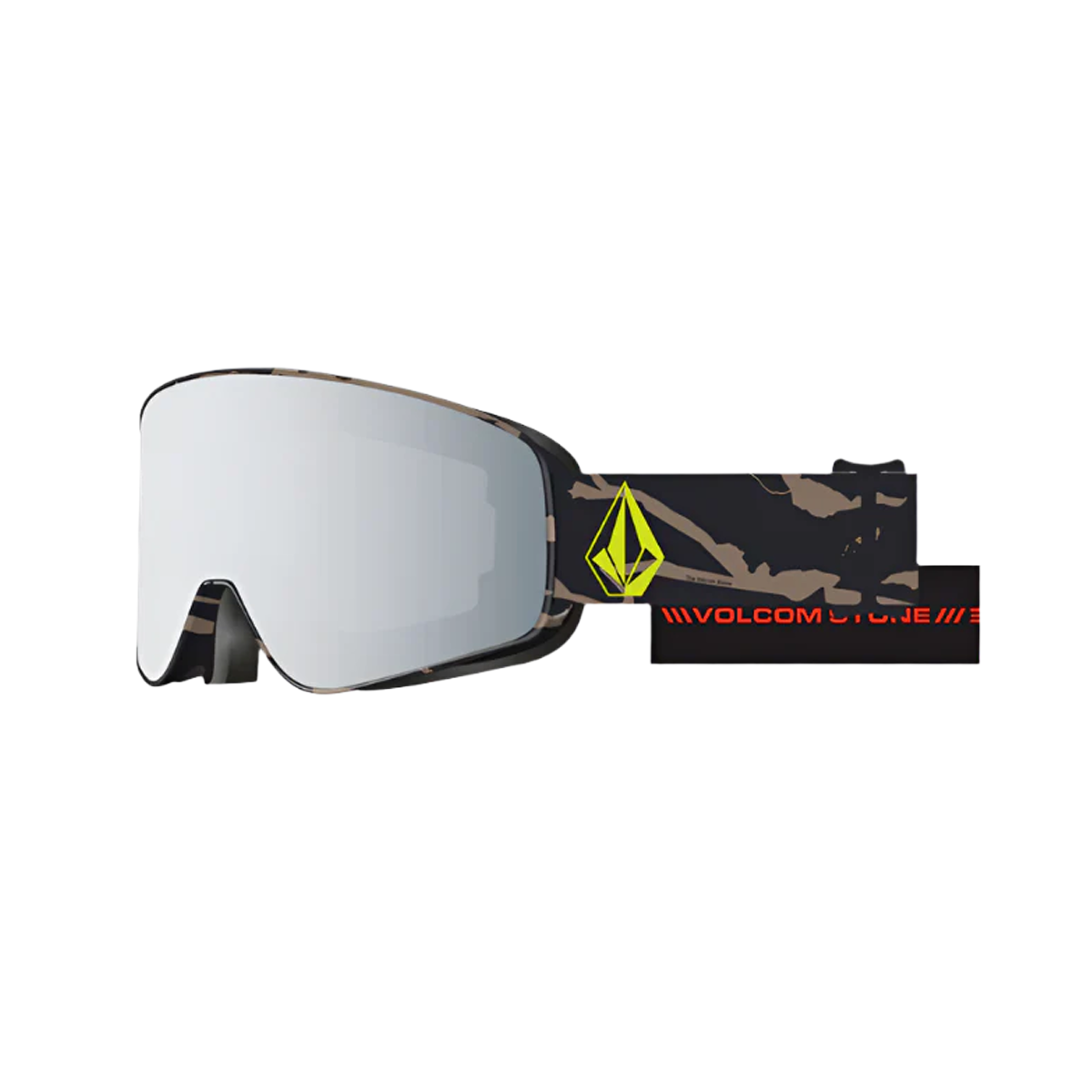 Volcom Odyssey Goggles + Bonus Lens - Camo / Silver Chrome