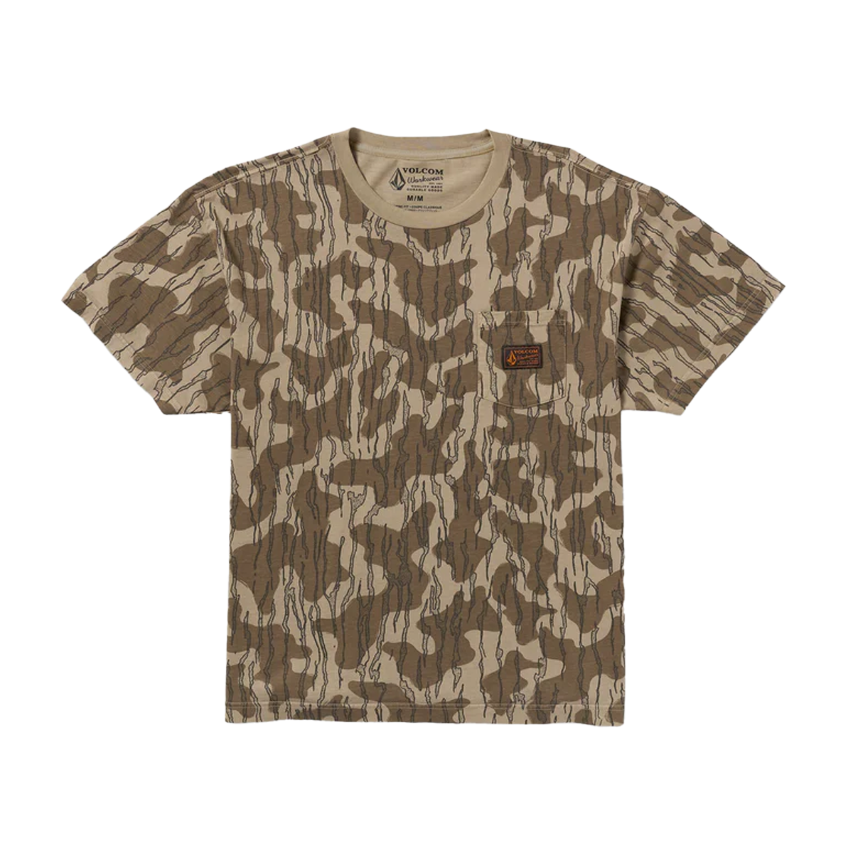 Volcom Volcognito Pocket T-Shirt - Brindle