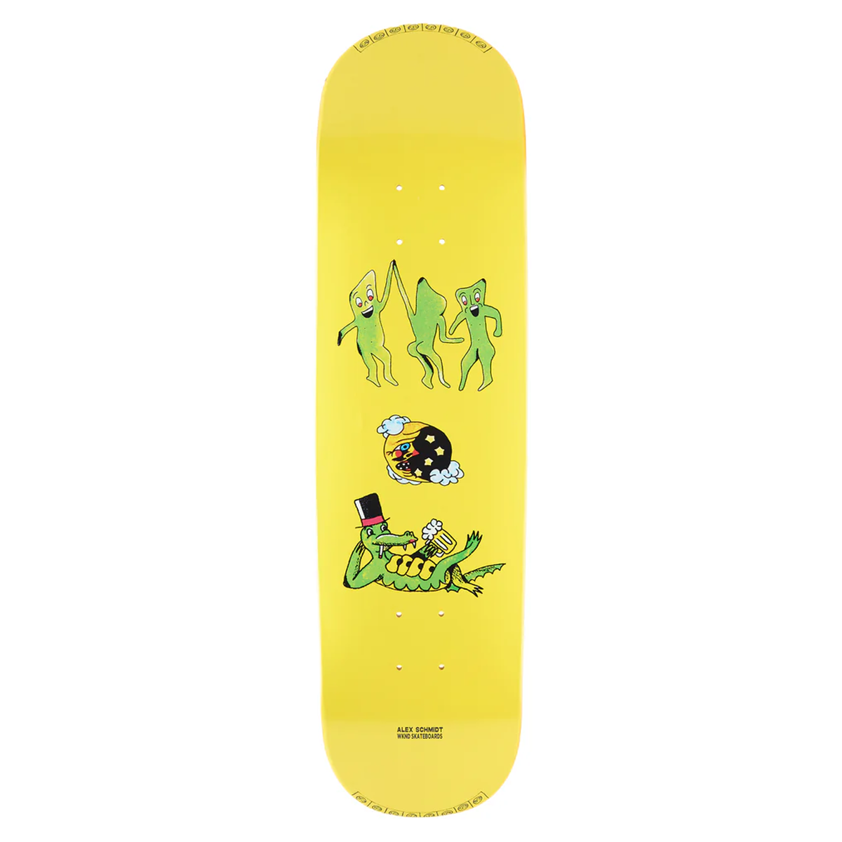 WKND "Croc O'Clock" Alex Schmidt Skate Deck - 8.75PS