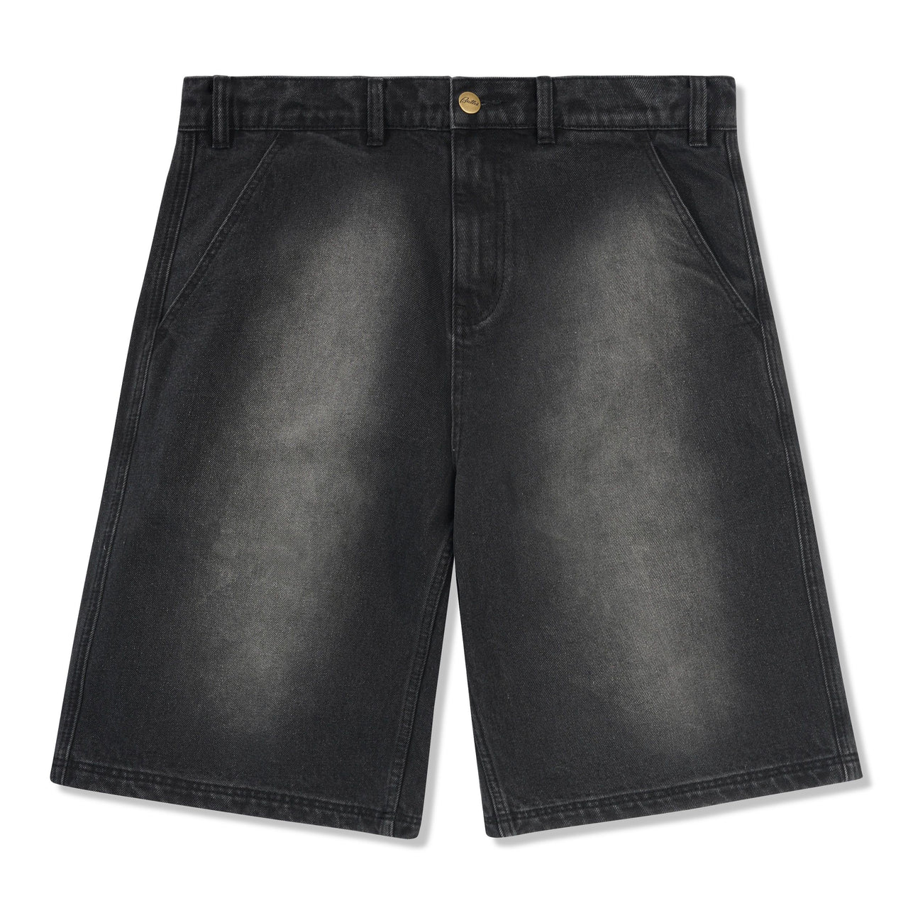 Butter Work Shorts - Distressed Black