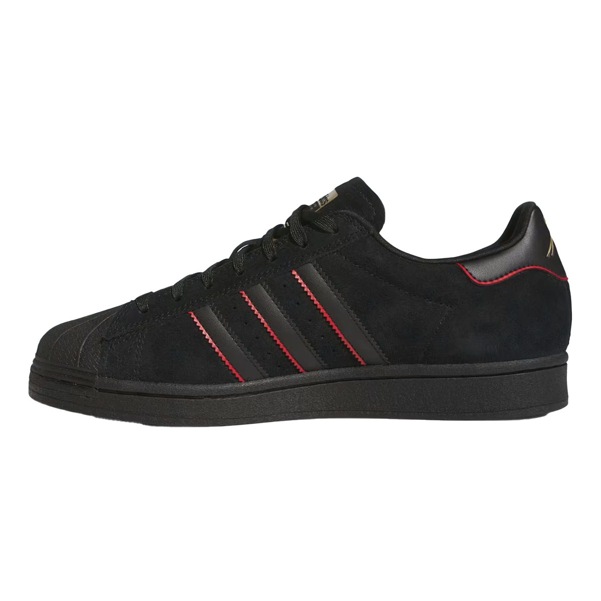 Adidas Superstar ADV x Felipe Shoes - Core Black / Better Scarlet / Gold Metallic