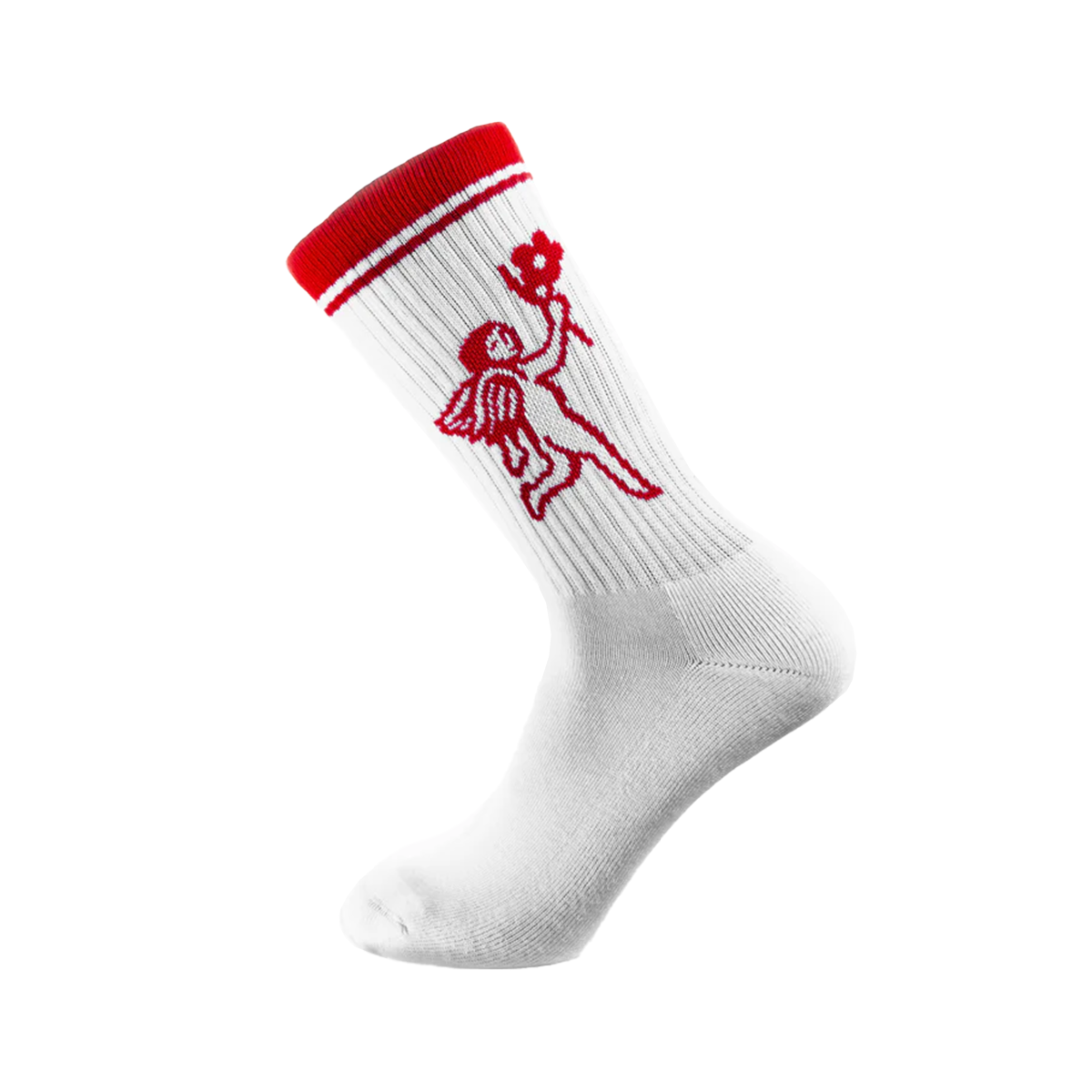 Psockadelic Angel Boy Psocks - White