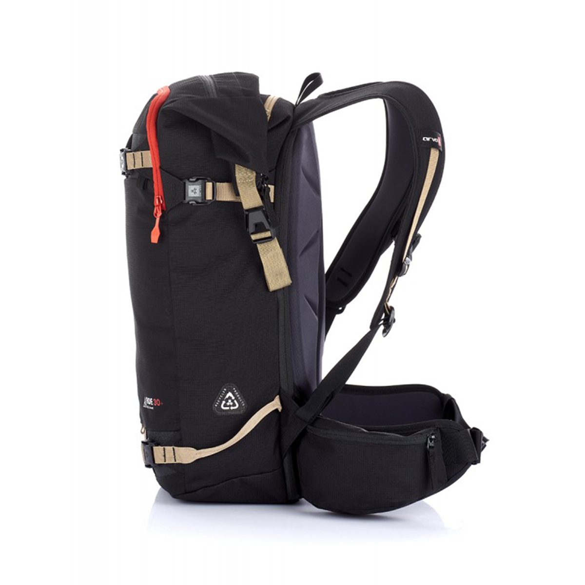 Arva Ride 30+ Backpack - Black