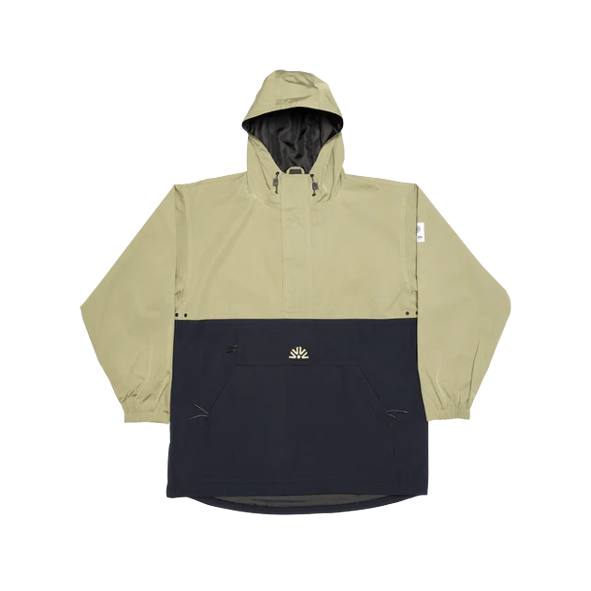 Autumn Cascade Anorak - Green Navy