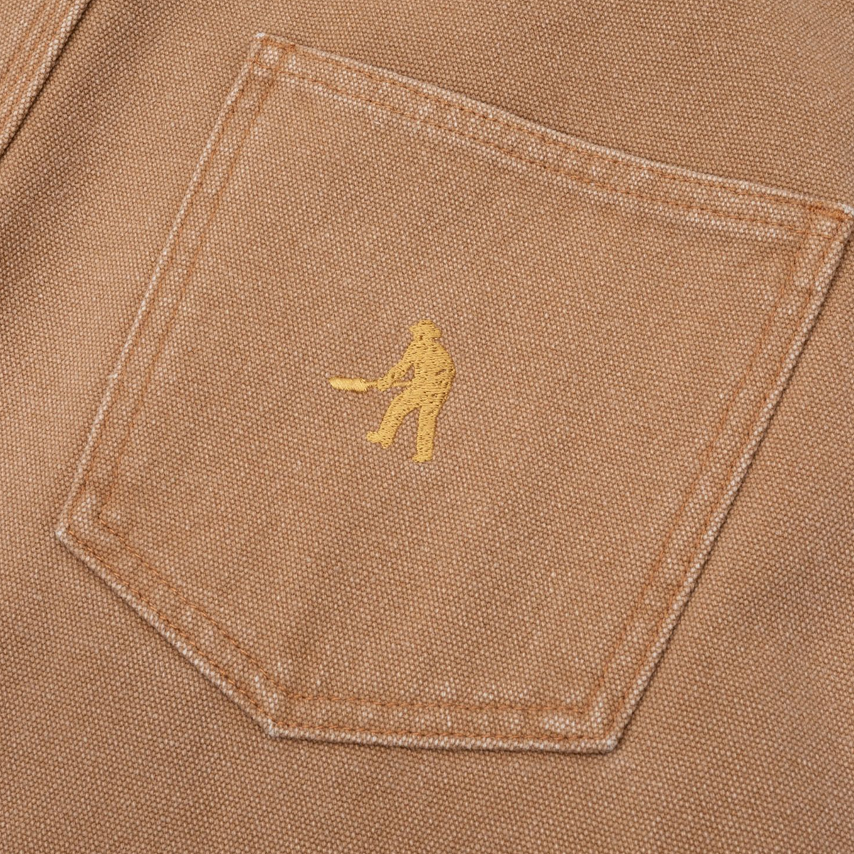 Passport Double Knee Diggers Club Pant - Caramel