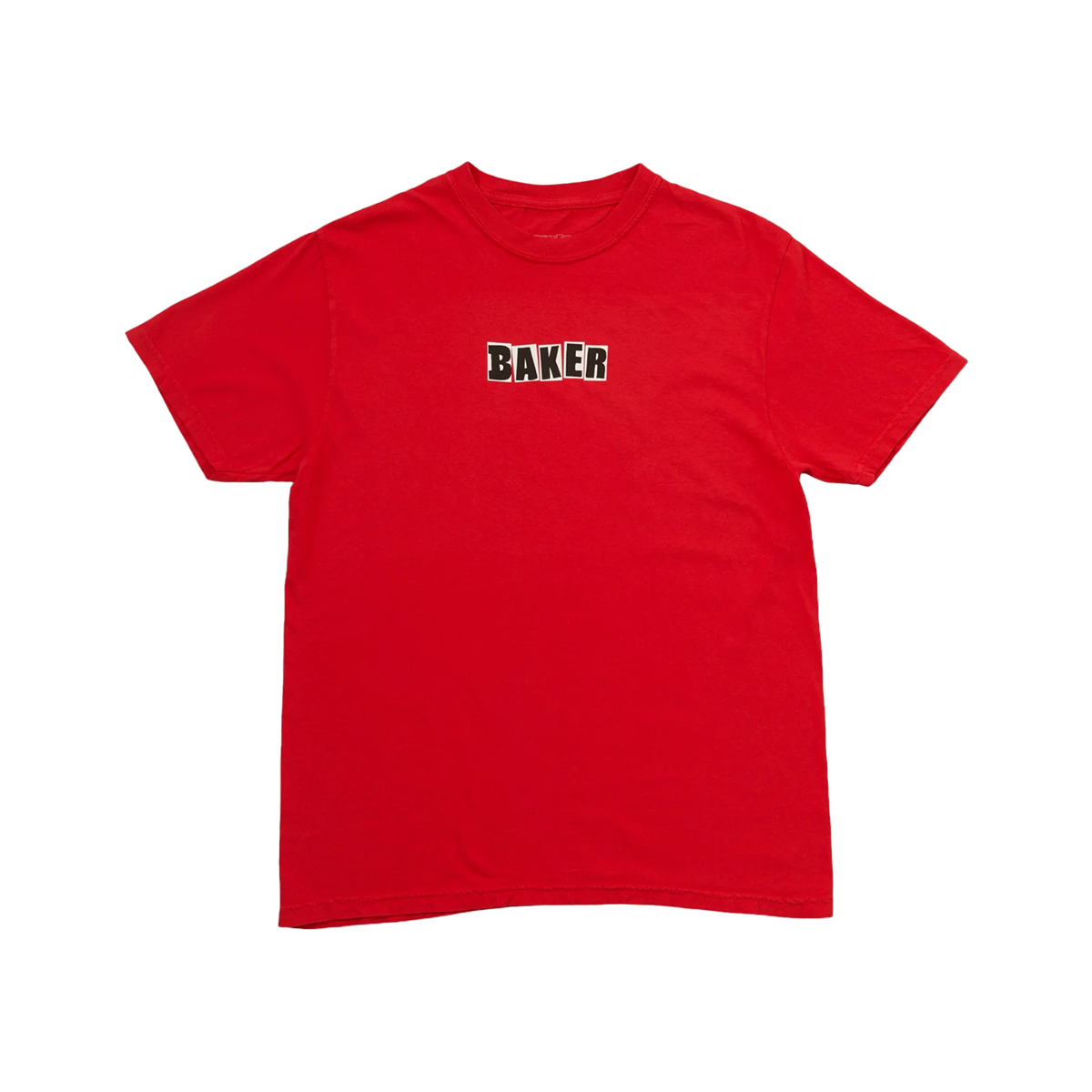 Baker Brand Logo T-Shirt - Red Wash