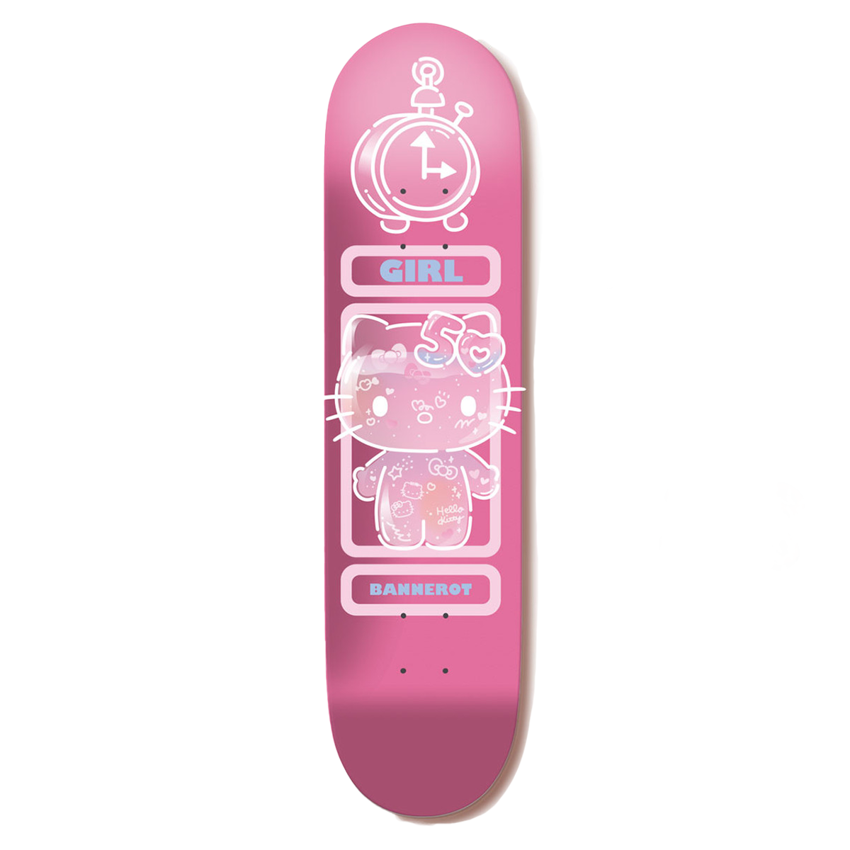 Girl Bannerot Hello Kitty 50th Anniversary Skate Deck - 8.0