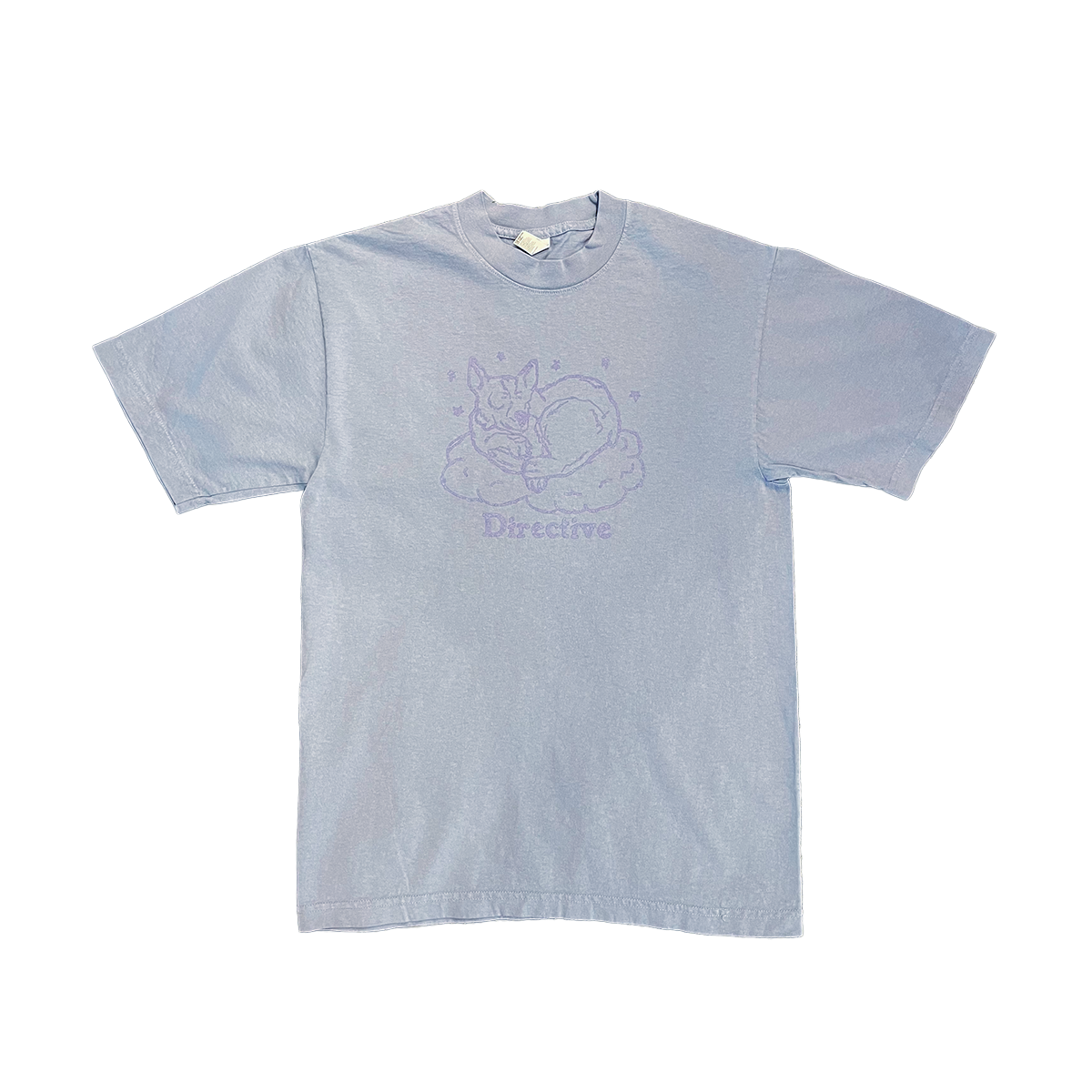 Directive Do Not Disturb T-Shirt - Clear Blue