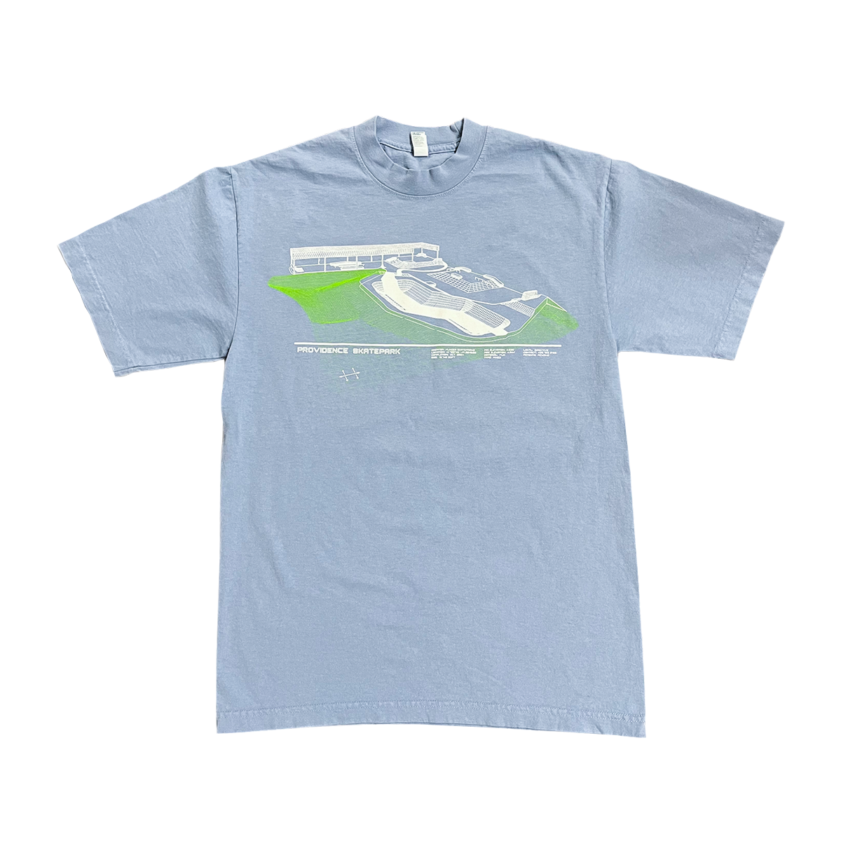 Directive Prov Park T-Shirt - Clear Blue