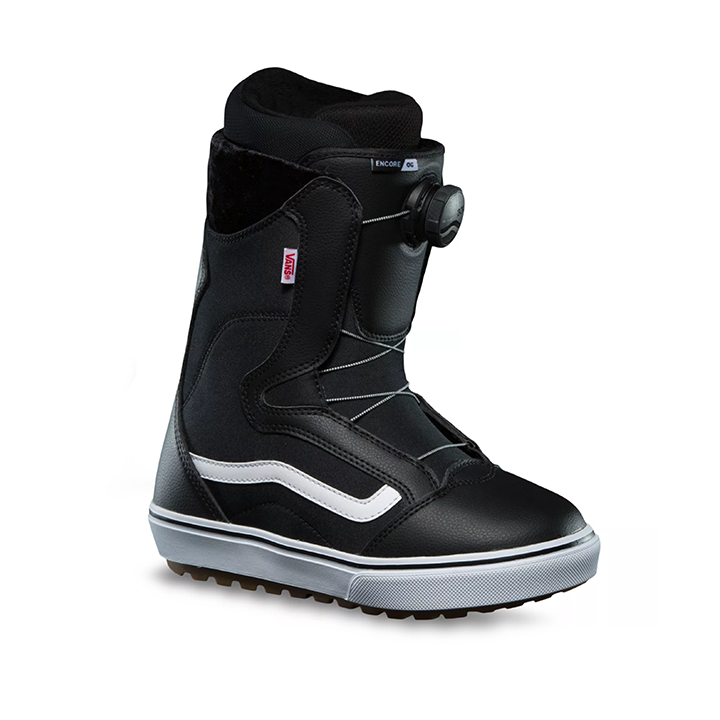 Vans Womens 2025 Encore OG Snowboard Boots - Black / White