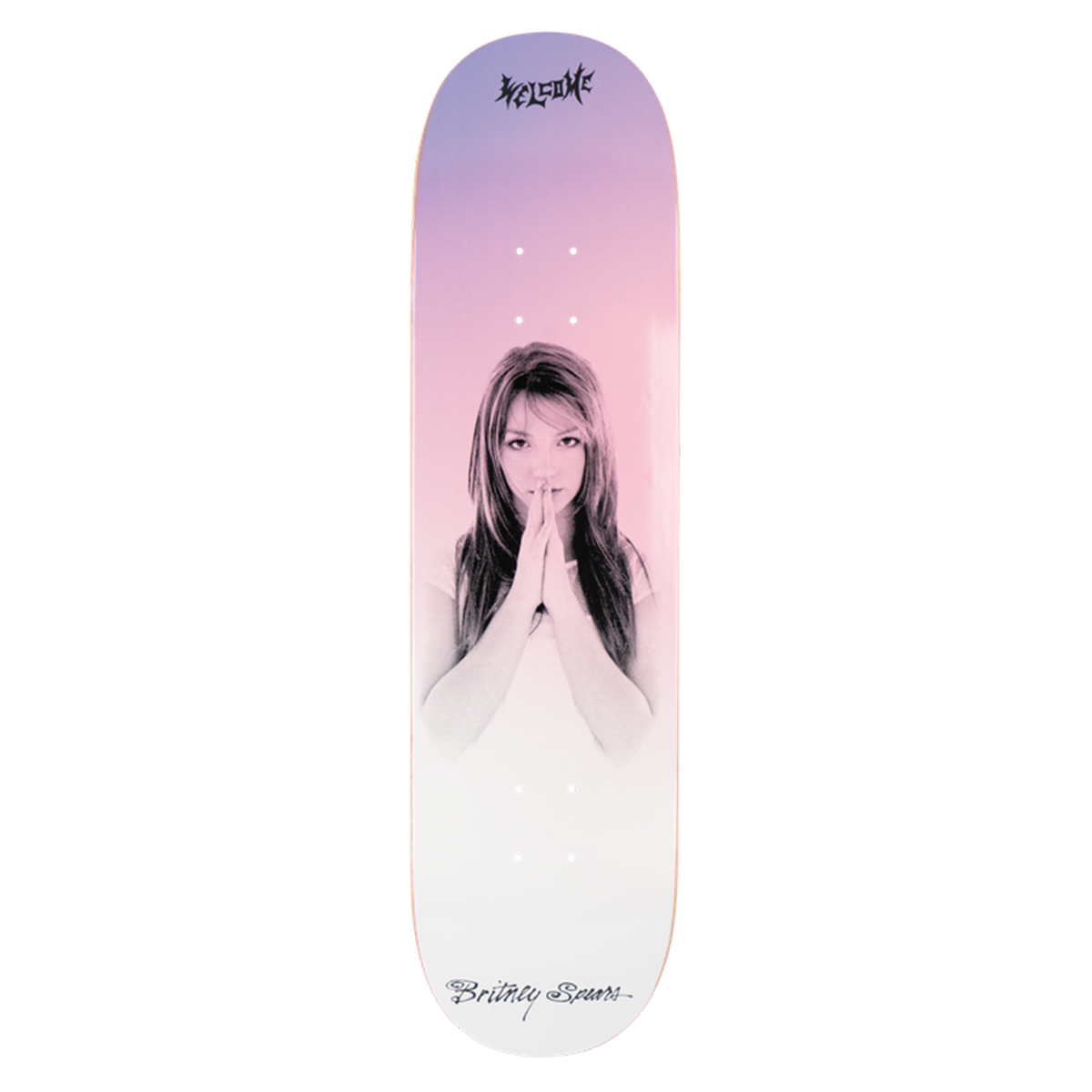 Welcome x Britney Believe Skate Deck - Assorted Sizes