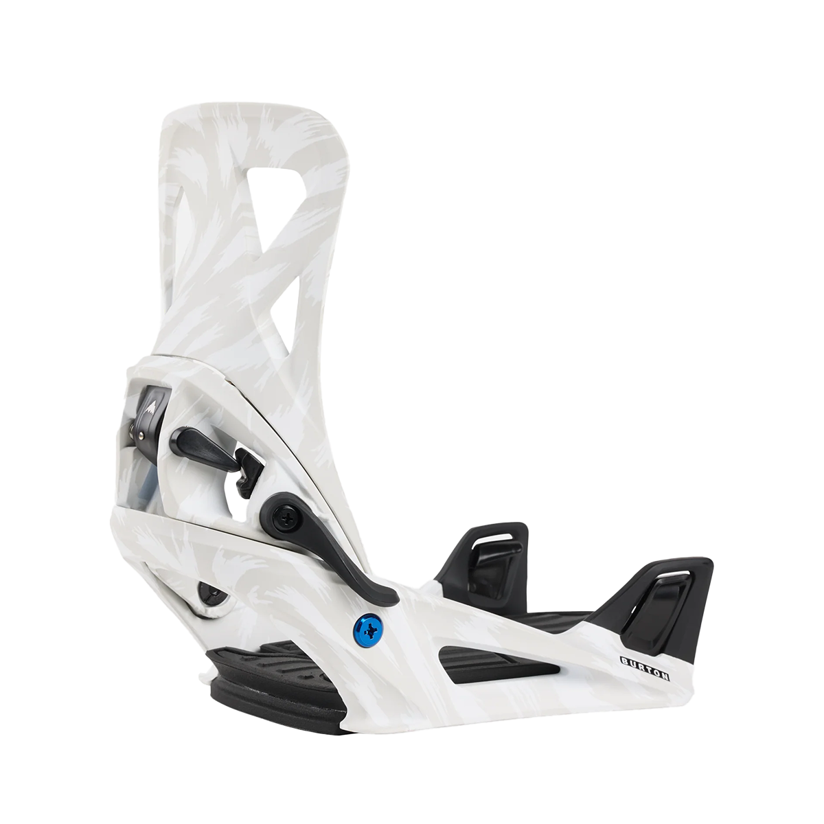 Burton 2025 Step On Re:Flex Snowboard Bindings - Gray / White