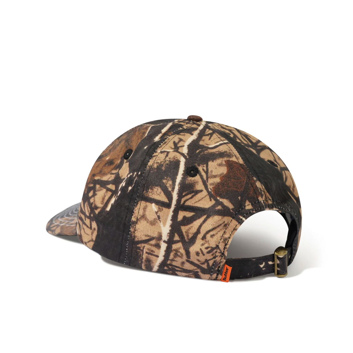 Butter Radio 6 Panel Hat - Forest Camo