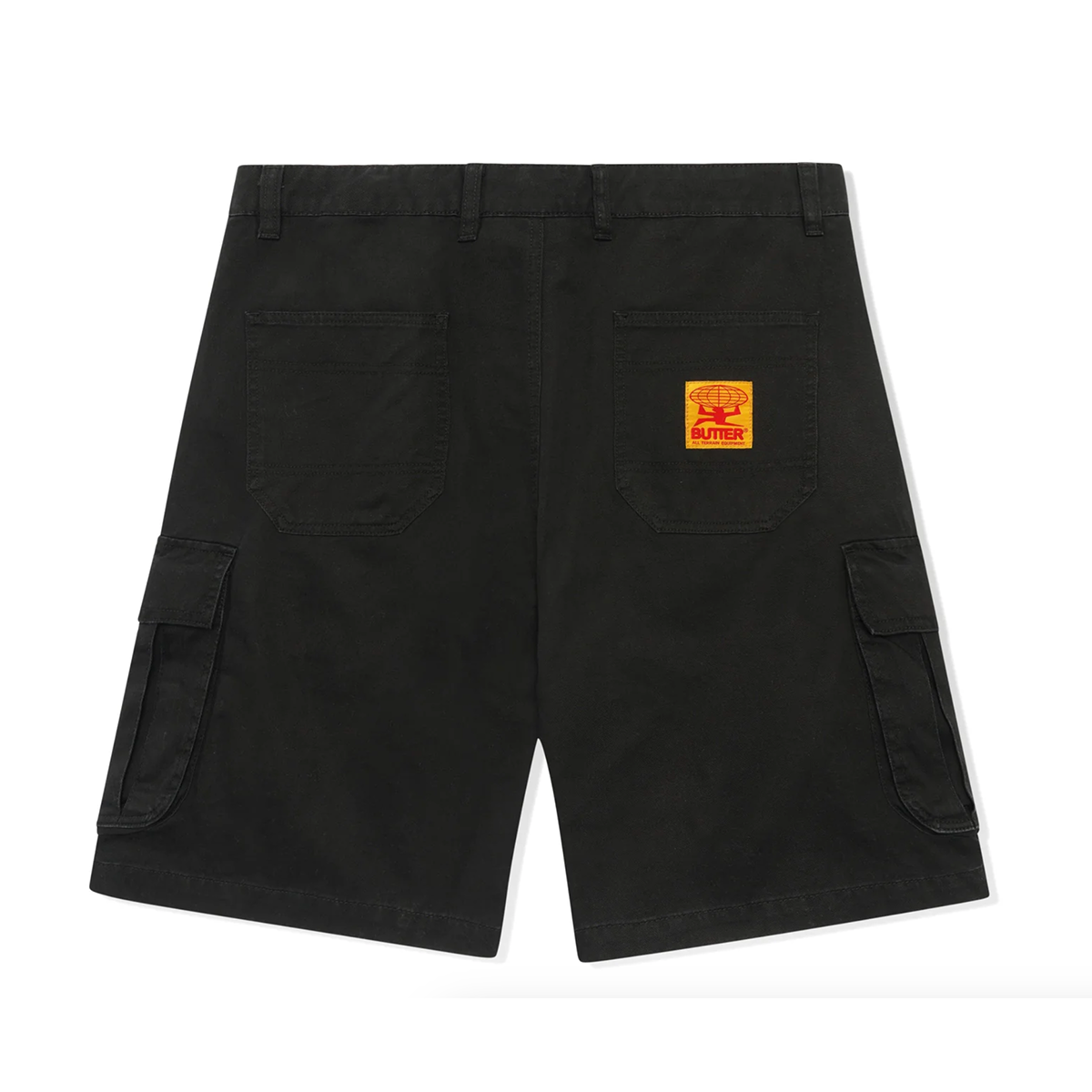 Butter Field Cargo Shorts - Washed Black