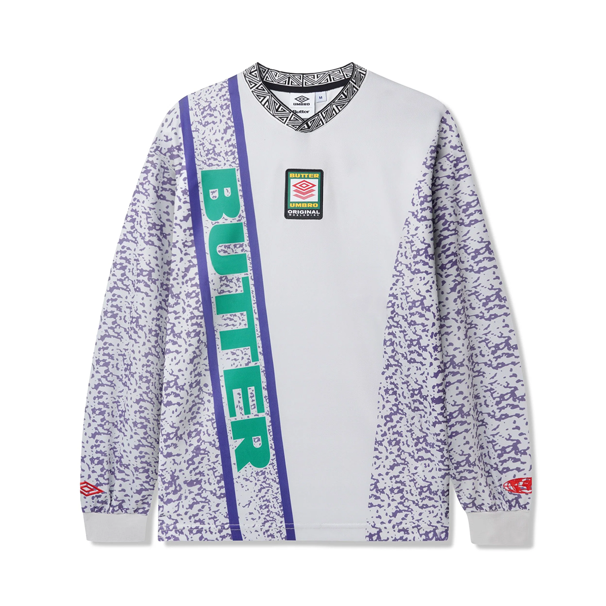 Butter x Umbro Goalie Long Sleeve Jersey - Cement / Dusk