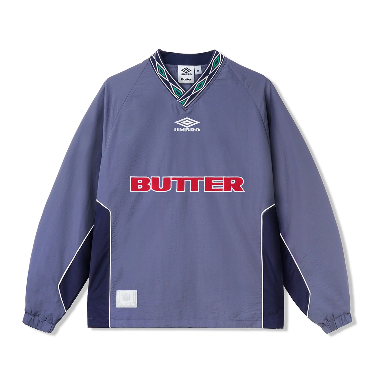 Butter x Umbro Training Pullover Shirt - Slate / Navy