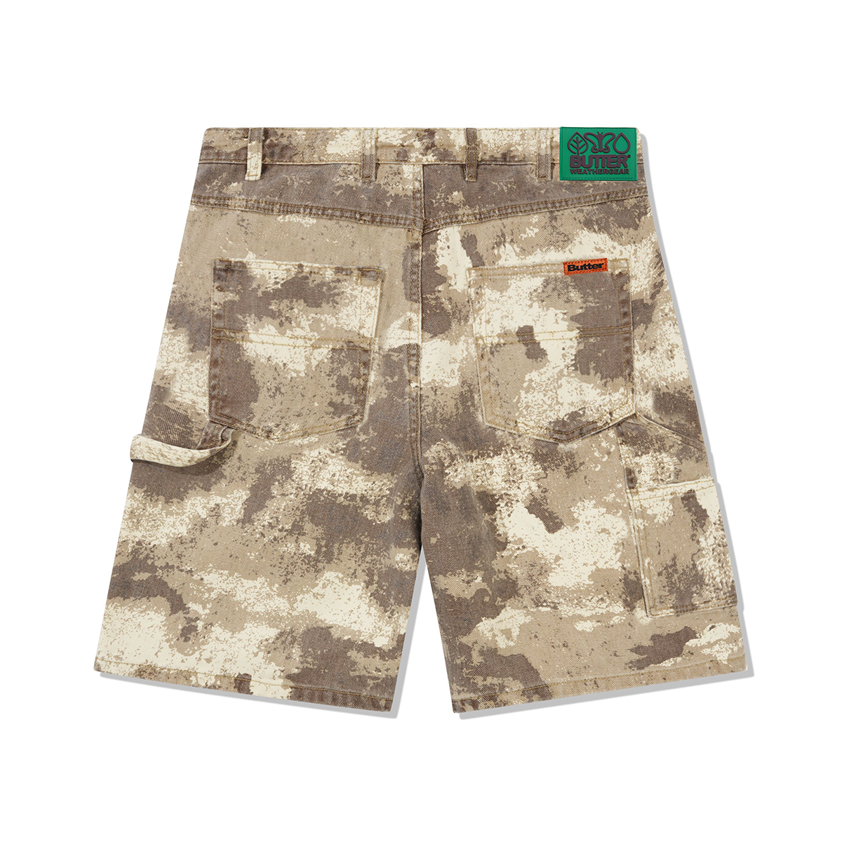 Butter Weathergear Denim Shorts - Camo