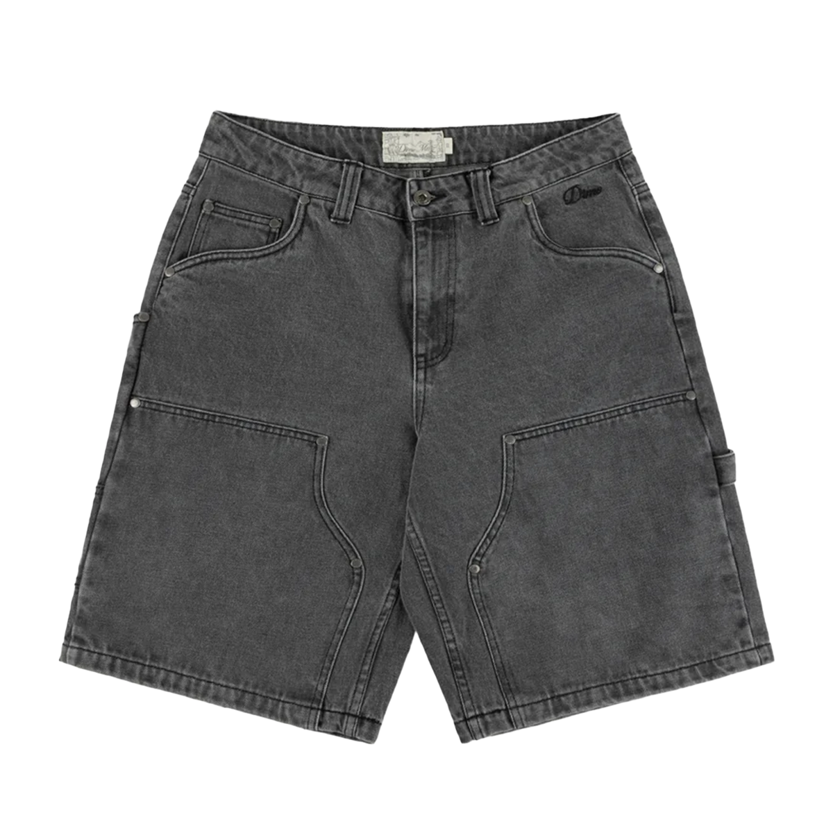 Dime Carpenter Denim Shorts - Faded Black