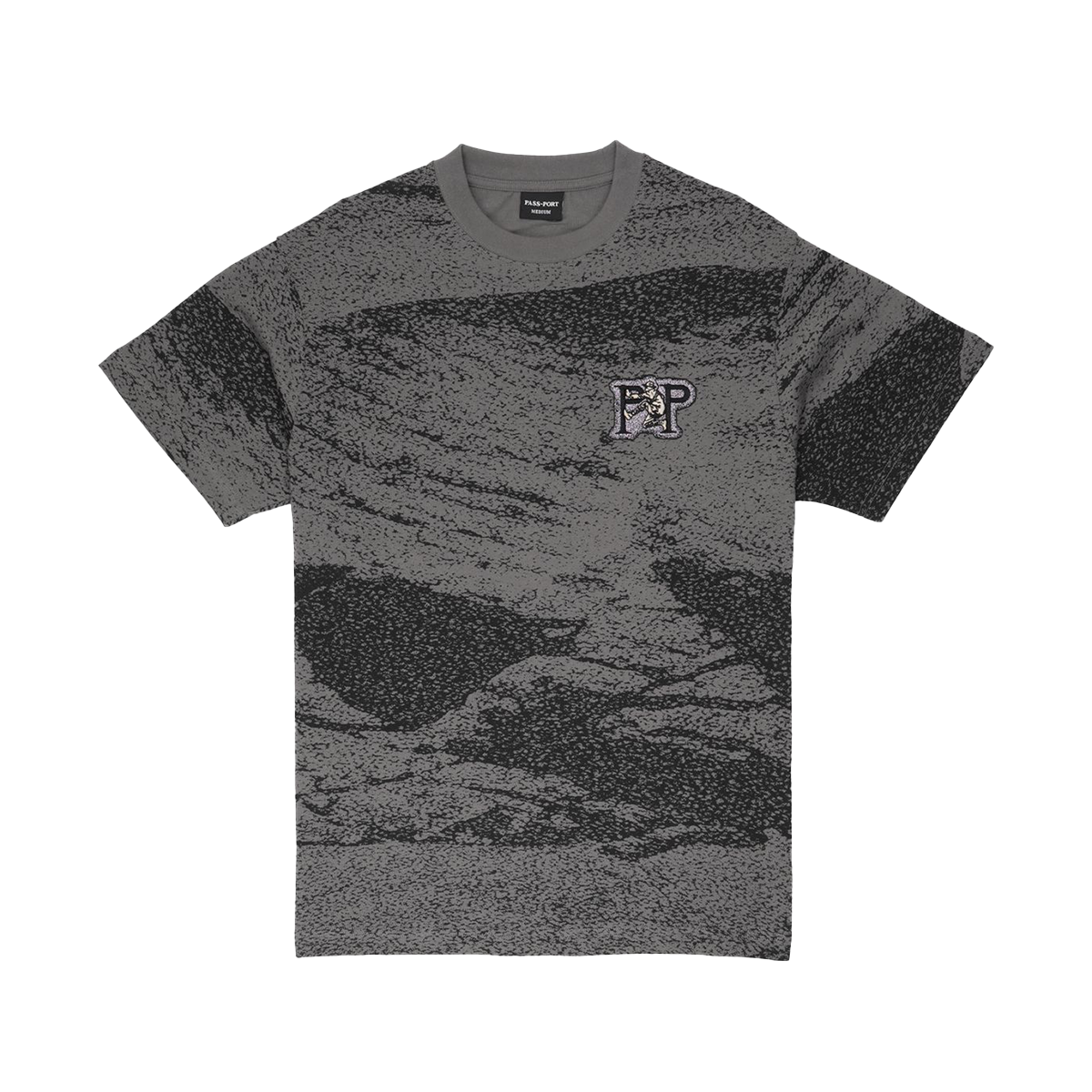 Passport Cave~in T-Shirt - Charcoal