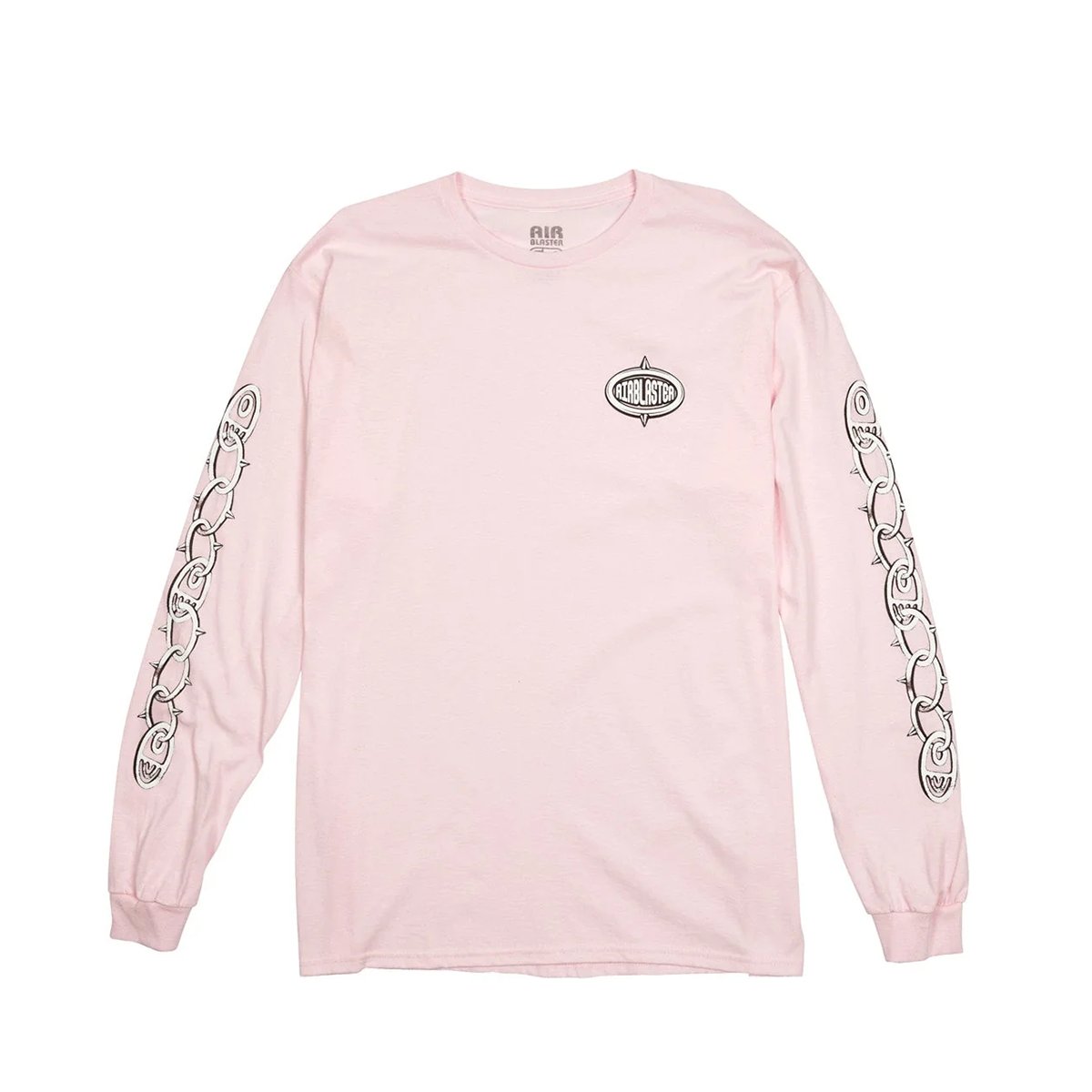 Airblaster Chainz Long Sleeve T-Shirt - Soft Pink