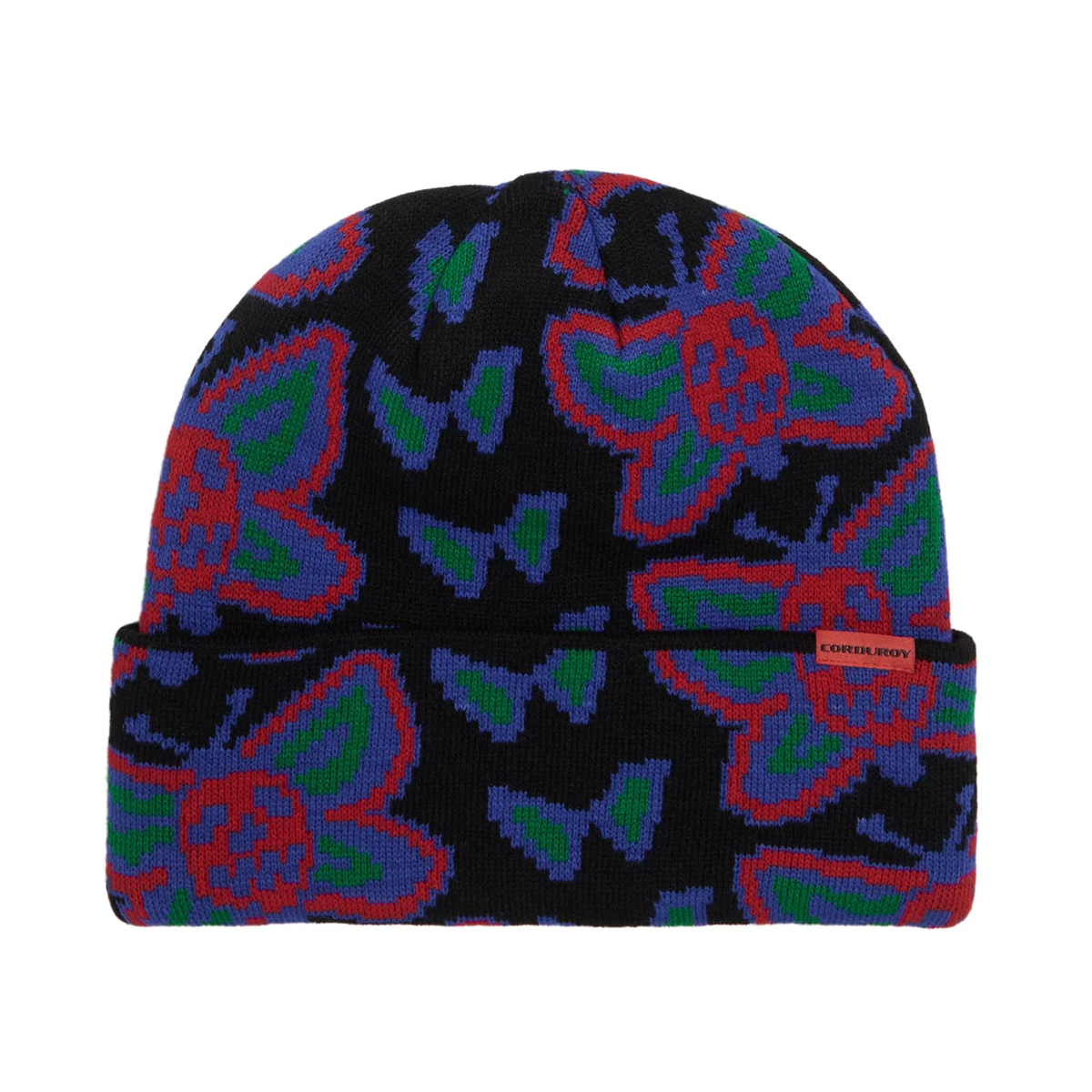 Corduroy Skull Fly Beanie - Assorted Colors