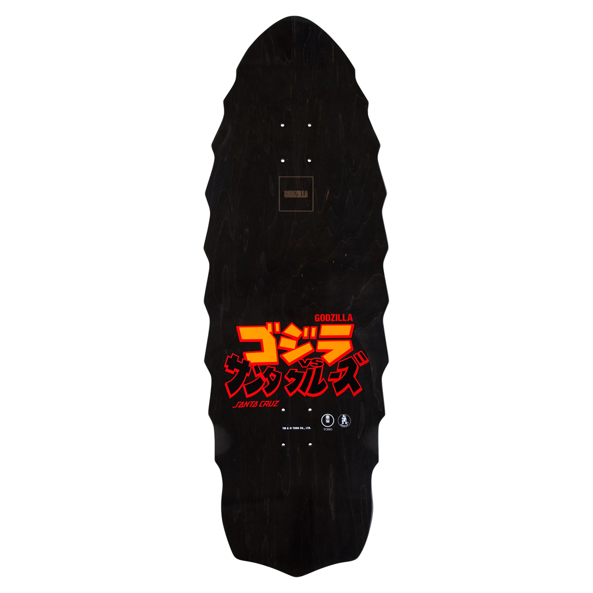 Santa Cruz x Godzilla Destroyer Skate Deck - 11.0